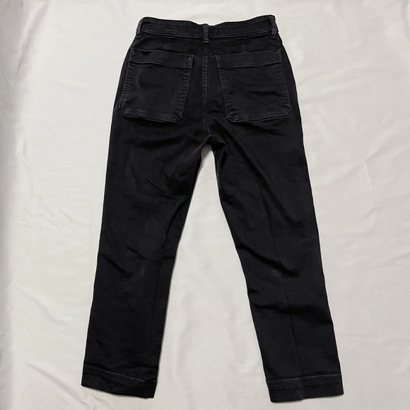 Everlane The Slim Leg Crop Pant in Washed Black - Picture 9 of 14